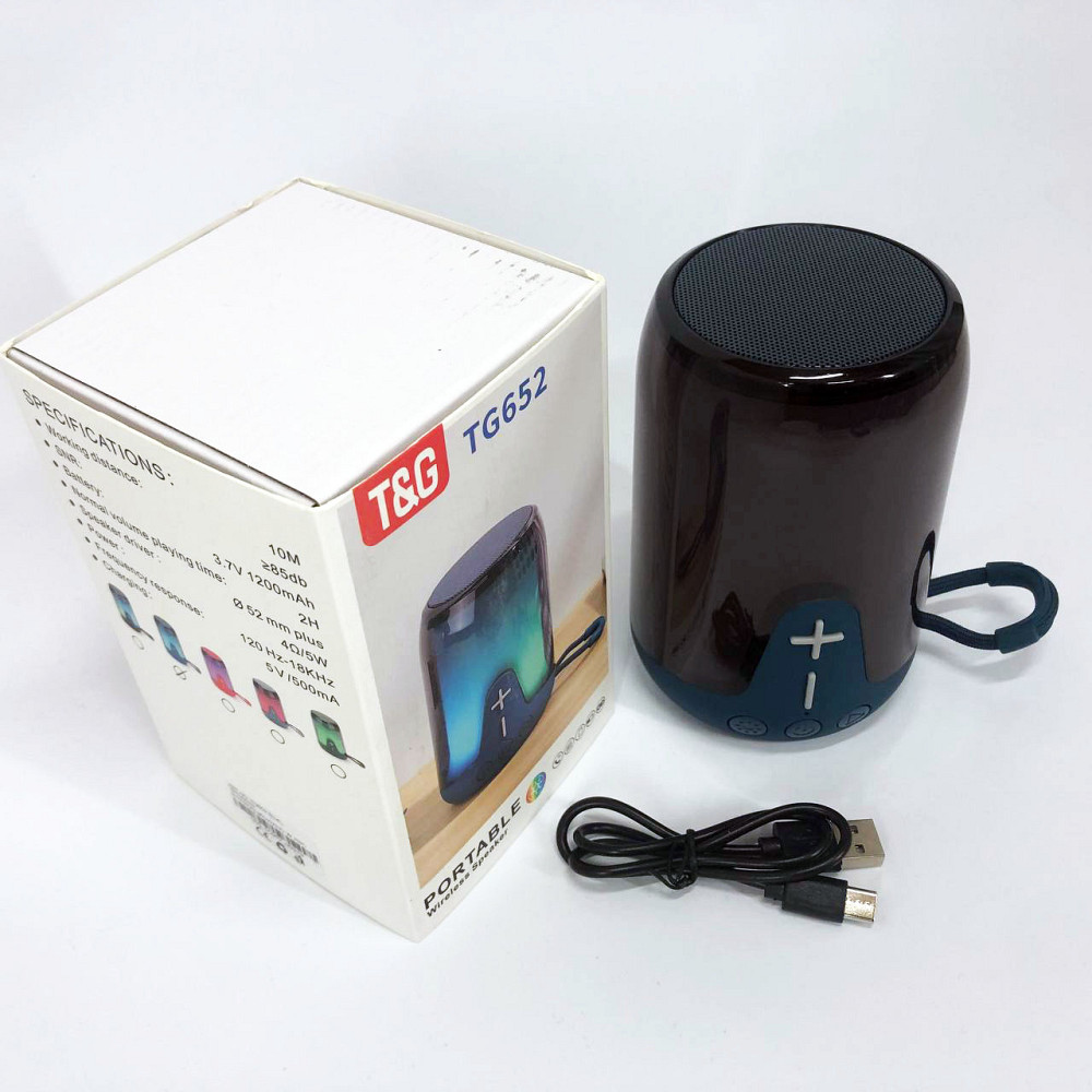 Світлова bluetooth колонка з хорошим звуком, Колонка на акумуляторі зі світломузикою KJ-16 Львів - фото 14