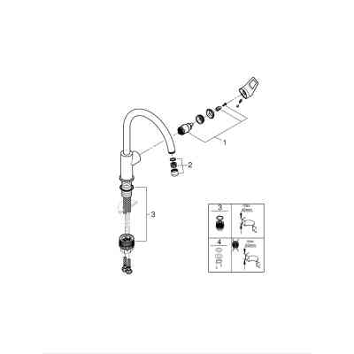 Змішувач Grohe 31232001 (CV031944) Вінниця