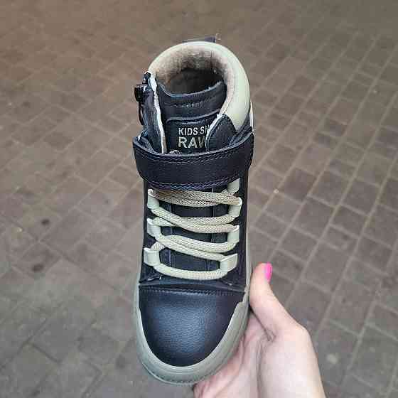 Детские демисезонные ботинки для девочек на флисе 34,37 Николаев