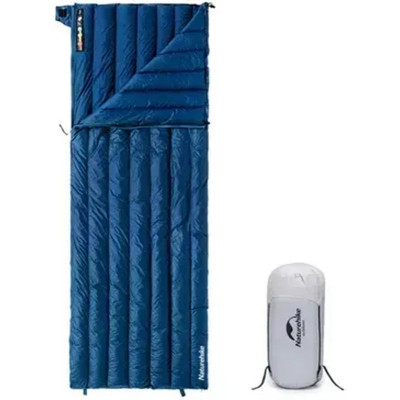 Спальный мешок Naturehike з натуральним пухом CWM295 CNK2300SD013, блакитний (6976023920899) Вінниця - фото 1