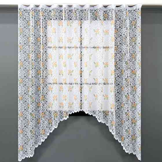 Кухонна арка VR-Textil № 000к жакард білий 300х195 см (51-256) Київ