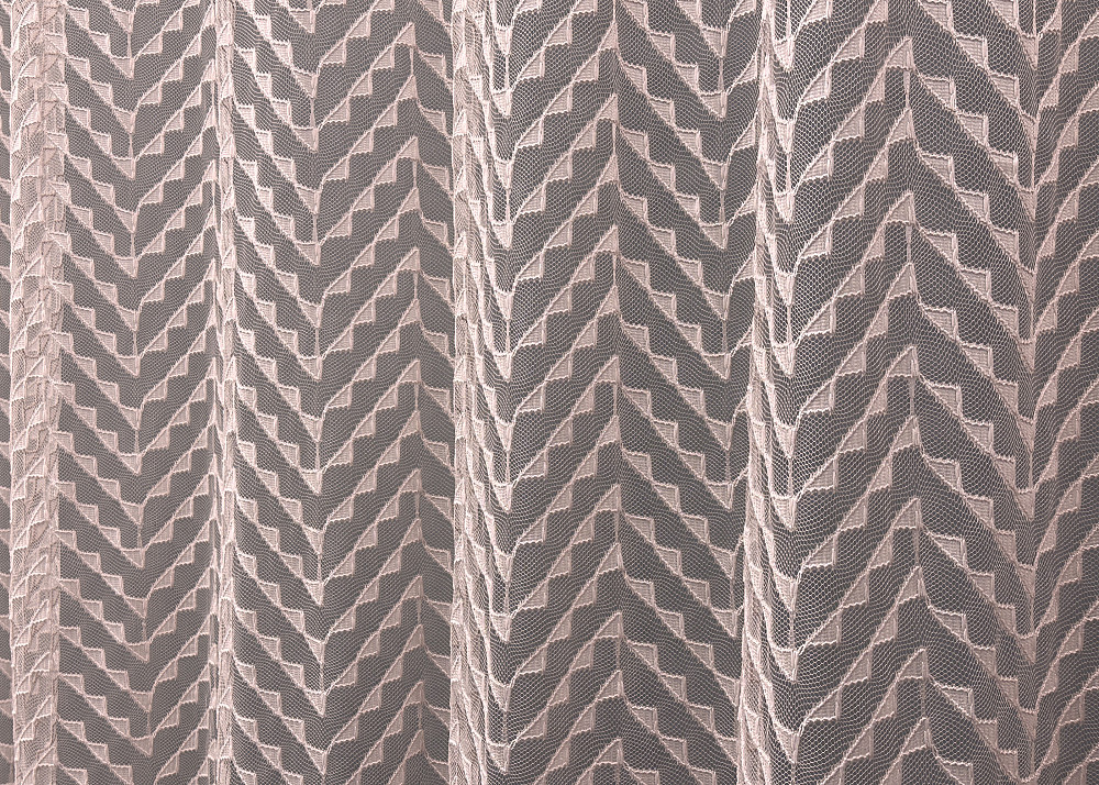 Тюль VR-Textil 1880т Гипюр Пудровый 300х270 см (42-0838) Киев - изображение 6