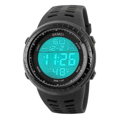 Часы мужские для плавания SKMEI 1167BK, Бюджетные спортивные часы Военные спецслужб DV-87 Львов