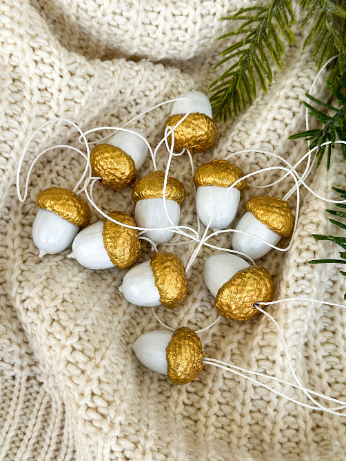 Набор желудей расписанных вручную. Киев - изображение 10