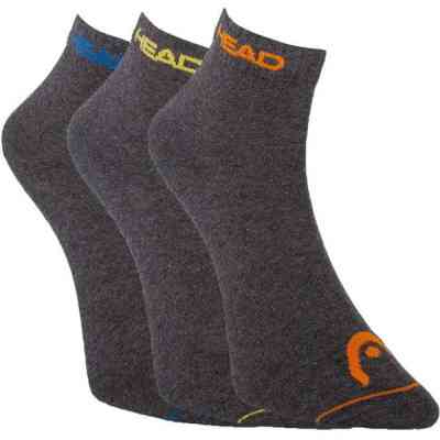 Носки Head Quarter 3P Unisex 761011001-002 3 пари Темно-сірий 35-38 (8718824970370) Винница