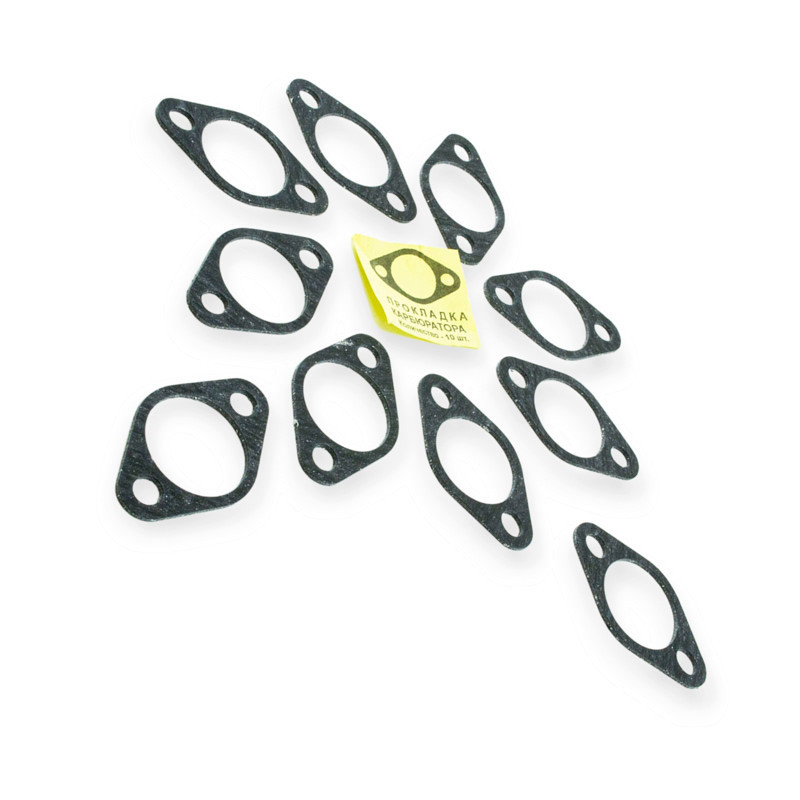 Прокладка (тонка) 10 шт карбюратора Мукачево - фото 1