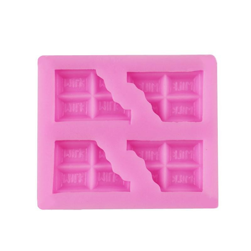 Молд кондитерский Шоколад 63 на 72 мм розовый Киев - изображение 8