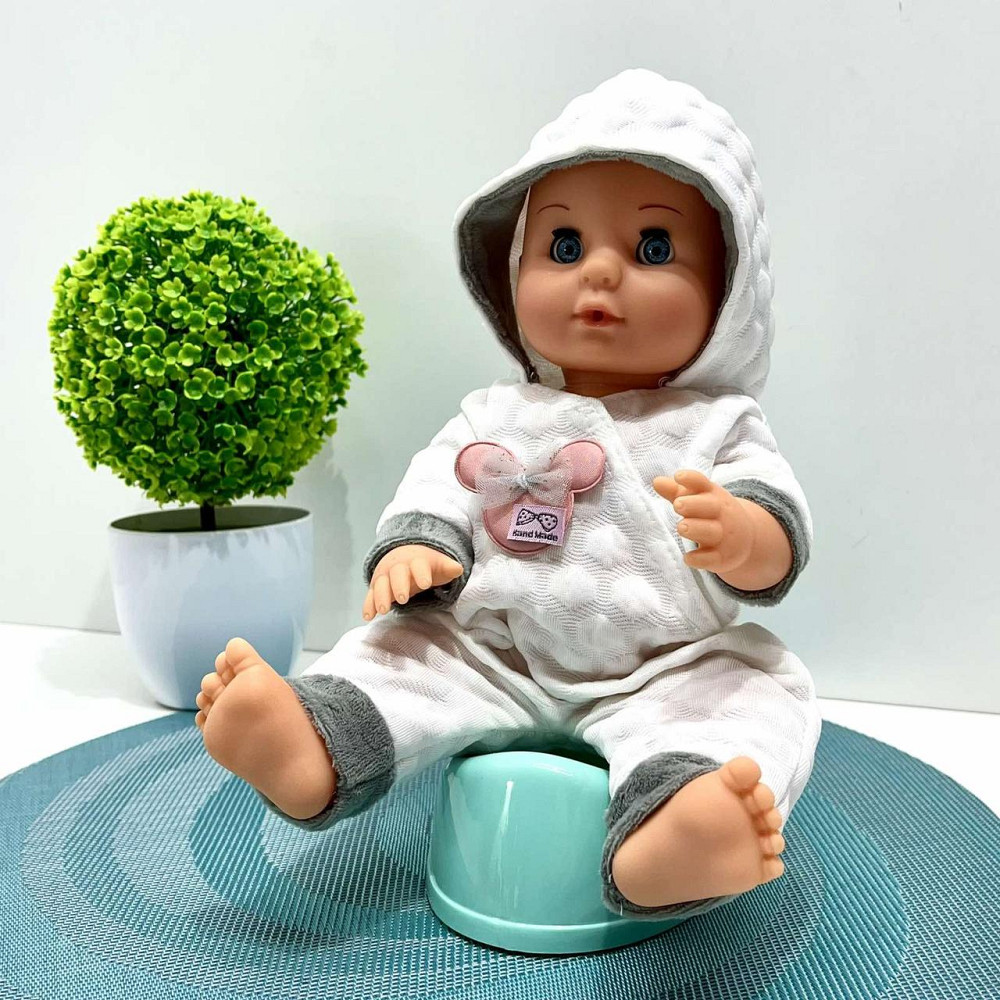 Пупс функціональний Чудо Малюк п'є з пляшечки ходить до туалету 30см (YL2430L-W-DM-UA) Чернігів - фото 5