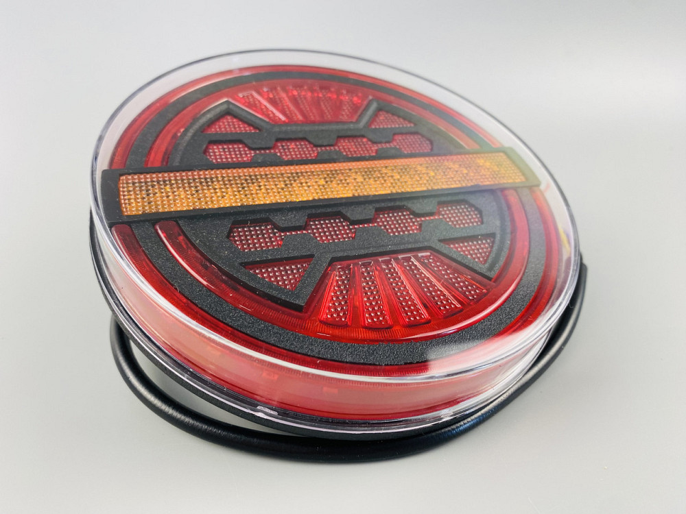 Ліхтар LED задній 12 В-24 В із захистом IP67 DRL, що біжить світлом Мукачево - фото 4