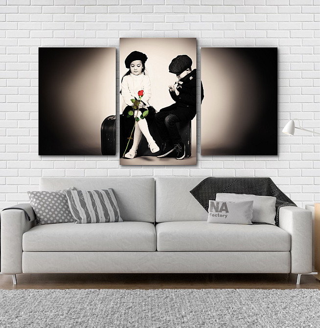 Модульная картина Дети 2  (53x100см)  Art-66_3 Киев - изображение 2