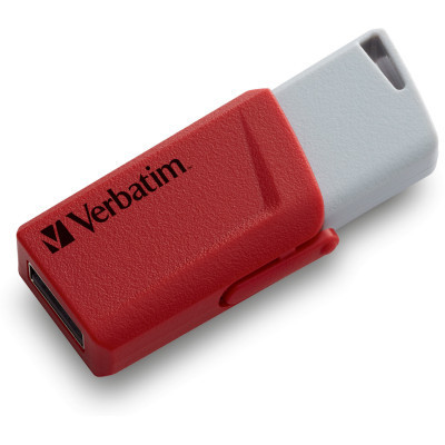 USB флеш накопитель Verbatim 3x16GB Store 'n' Click Red/Blue/Yellow USB 3.2 (49306) Винница - изображение 4