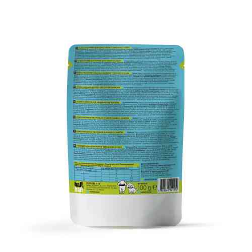 Корм вологий Half&Half Turkey in Gravy for Puppy шматочки індички в соусі для цуценят 100 г Київ