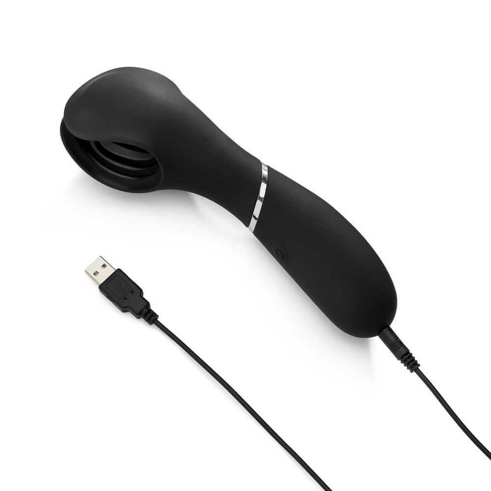 Чоловічий мастурбатор з вібрацією Vibrating Stimulator, чорний, So Divine (Велика Британія) Sex Aura Київ - фото 4