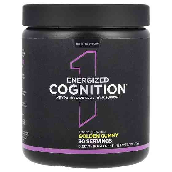 Предтренировочный комплекс Rule One Energized Cognition 225 г, Golden Gummy Луцк