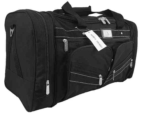 Сумка дорожня KAIMAN 70 см чорна S700401 Київ