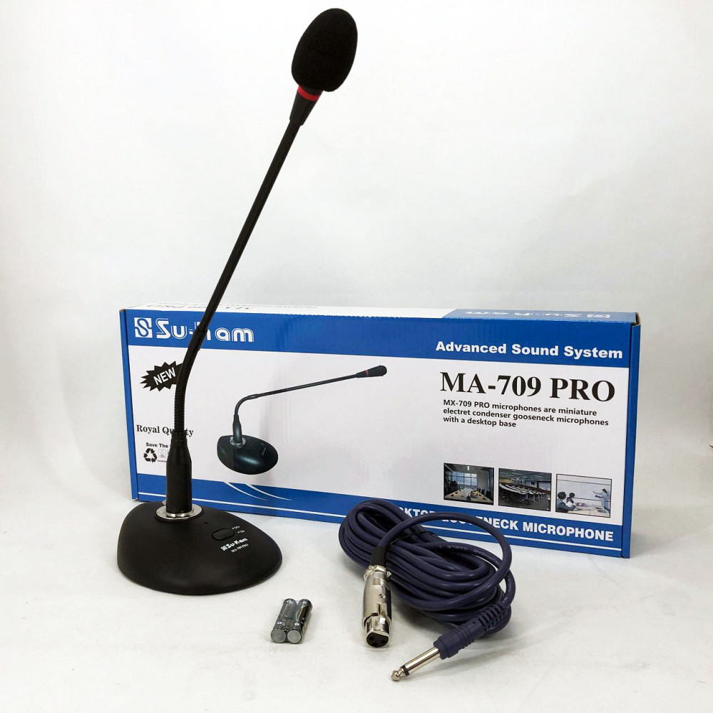 Микрофон настольный UKC DM MA-709 HS-849 для конференций Киев - изображение 5