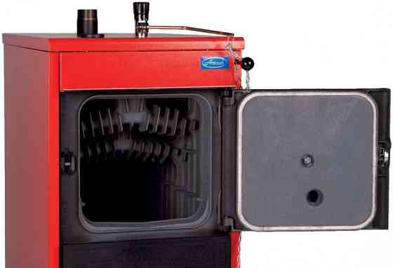 Чавунний твердопаливний котел Attack F5DA котел на дровах 5 секцій 24 кВт до 200 м2 для дому та дачі Словаччина Тернопіль
