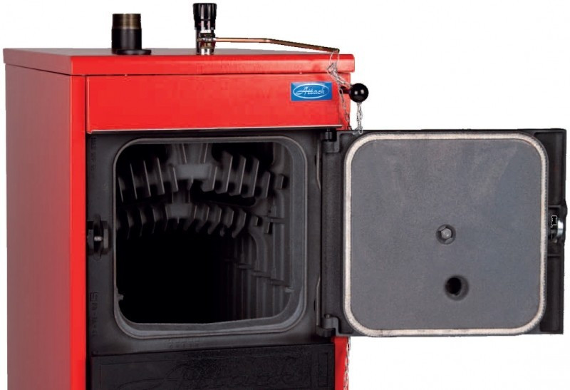 Чавунний твердопаливний котел Attack F5DA котел на дровах 5 секцій 24 кВт до 200 м2 для дому та дачі Словаччина Тернопіль - фото 2