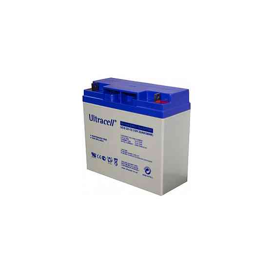 Батарея к зарядной станции  Ultracell 12V-22Ah, GEL (UCG22-12) Киев