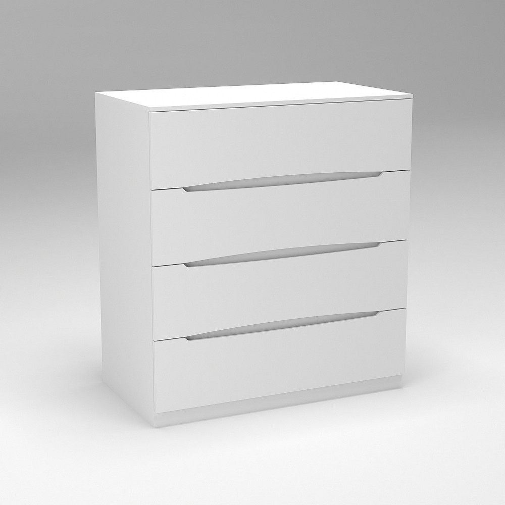 Комод Дельта №1, Белый, 1090/610/1200 Львов - изображение 1