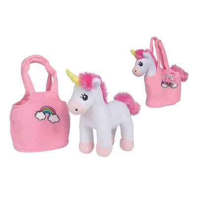 Мягкая игрушка Chi Chi Love Единорог в сумке 28 х 18 х 10 см (5560064) Винница