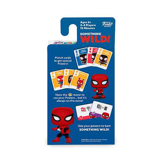 Настільна гра з картками Funko Something Wild! – Людина-павук Днепр