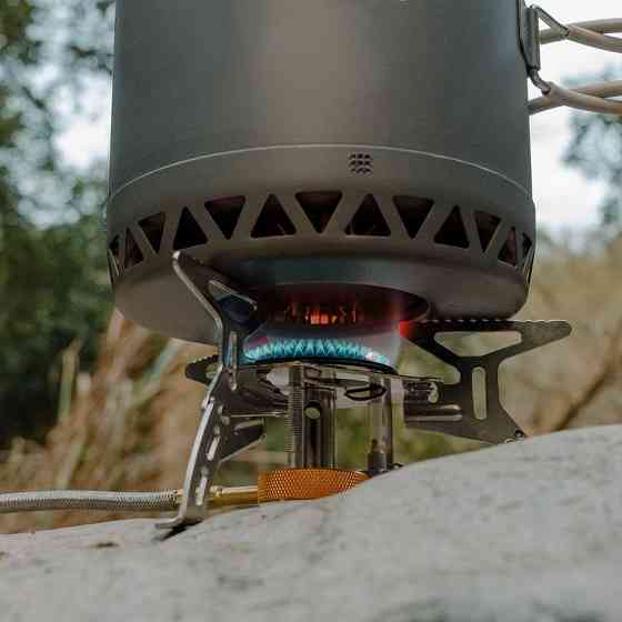Набір посуду для кемпінгу Naturehike CNK2300CJ0002 алюміній (казанок + сковорода) 1,2 л Вінниця