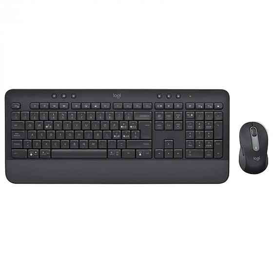Комплект (клавіатура, миша) бездротовий Logitech MK650 Combo for Business Graphite (920-011004) Чорний Харьков