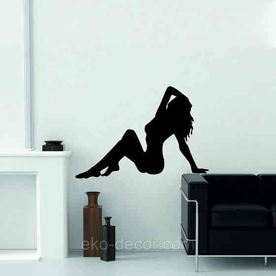 Декоративное настенное Панно «Стриптиз», Декор на стену 90*62 см, Черный Киев