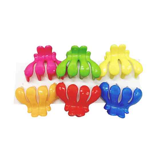 Дитячий набір затискачів для волосся "Хвиля" 0104-008, 6 штук Вінниця