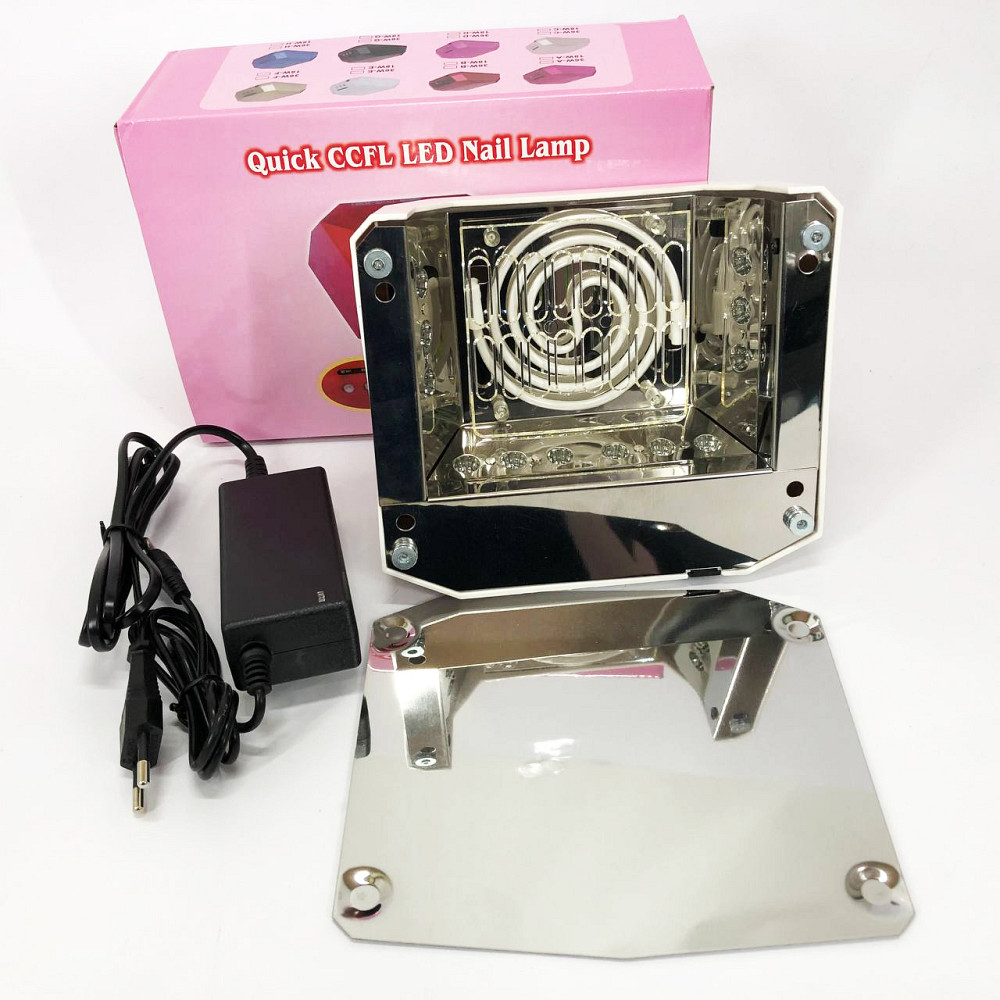 Лед лампа для гель лака UV LAMP CCF+LED, Сушилка обычного ногтей, Профессиональная сушка для гель лака YC-29 Львов - изображение 10
