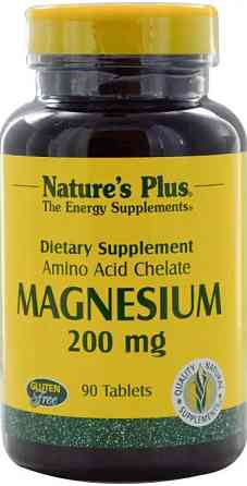 Магній хелат Nature's Plus Magnesium 200 мг 90 таб Київ