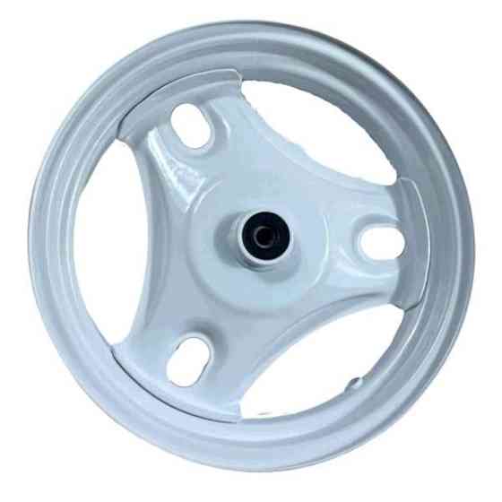 Диск колеса 2.15*10 (перед, барабан, метал) скутер Хонда Діо (з підшипниками) Мукачево