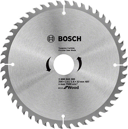 Диск пильный Bosch Eco WO 200x32-48T (2608644380) Коломия - фото 3