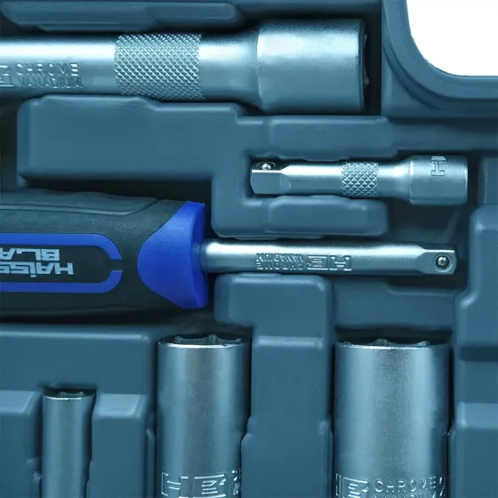Набір інструментів професійний 1/4" і 1/2" 108 од. Haisser BLACK 70255 Чернігів