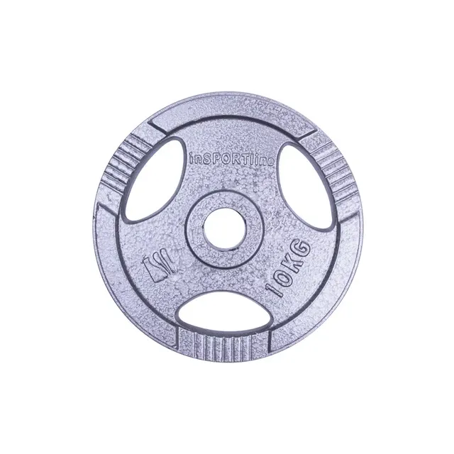 Диск чугунный inSPORTline Hamerton 10 кг Киев - изображение 1