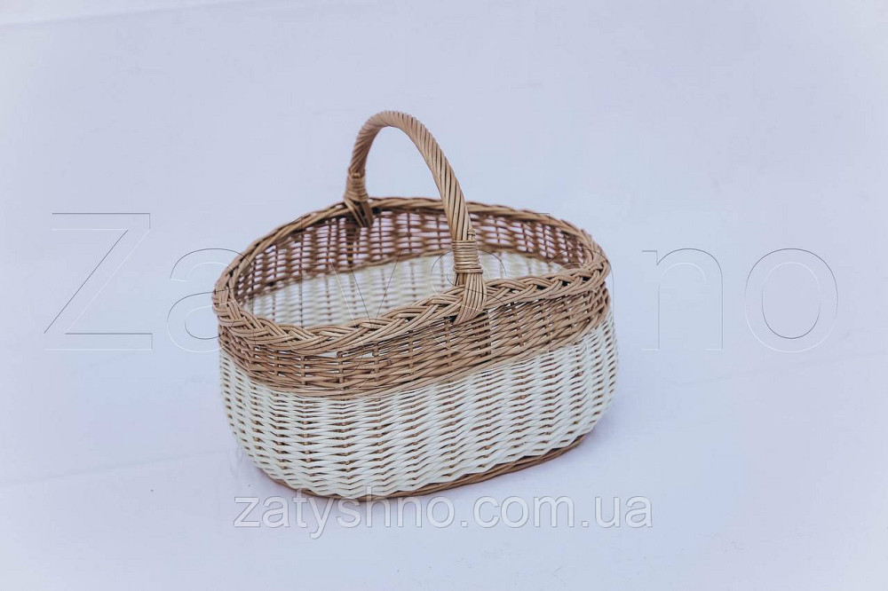 Кошики для Великодня | плетений пасхальний кошик із лози | великодній кошик Київ - фото 1