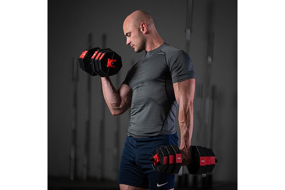 Набір композитні штанга та гантелі 15 кг HMS SGC15 Київ - фото 9