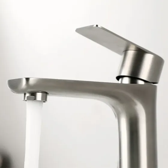 Змішувач для умивальника WEZER ROK1-05 сатин Київ