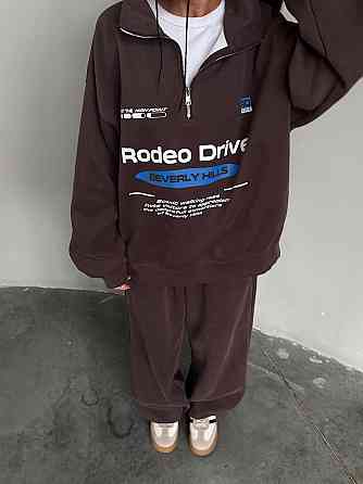 Жіночий стильний оверсайз-костюм тринитка на флісі Одеса