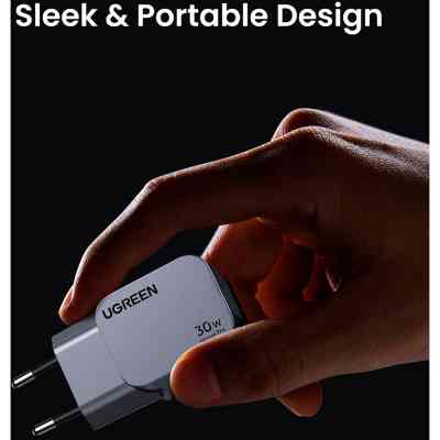 Зарядное устройство Ugreen USB-C PD30W GaN X703 gray (35006) Винница