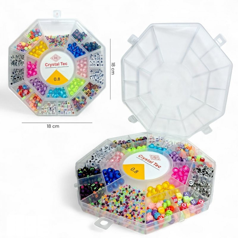 Набір бісеру для створення прикрас 035-79 волосінь в комплекті Вінниця - фото 2