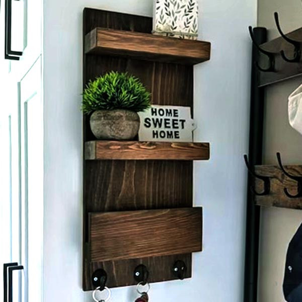 Ключница деревянная 