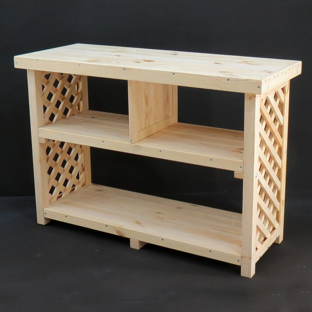 Дровница деревянная 