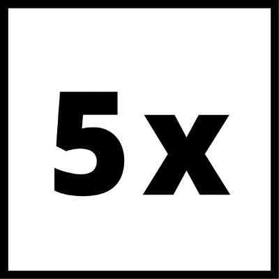 Фильтр для строительного пылесоса Einhell SACL, поролоновый, 5шт (2351134) Винница