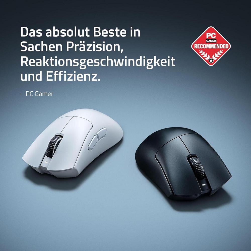 Ігрова миша Razer DeathAdder V4 Pro чорна Ultralight Wireless 56 g HyperSpeed 2.4 GHz Focus Pro 45K оптичний сенсор до 8000 Hz Київ - фото 9