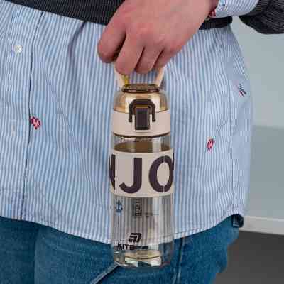 Бутылка для воды Kite 550 мл коричнева (K25-1232-3) Винница