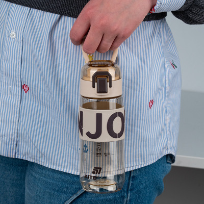 Пляшка для води Kite 550 мл коричнева (K25-1232-3) Вінниця - фото 6