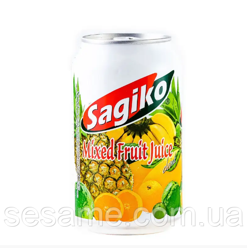 В'єтнамський напій Мікс тропічних фруктів Sagiko Mixed Fruit Juice 320 мл (В'єтнам) Харків - фото 1