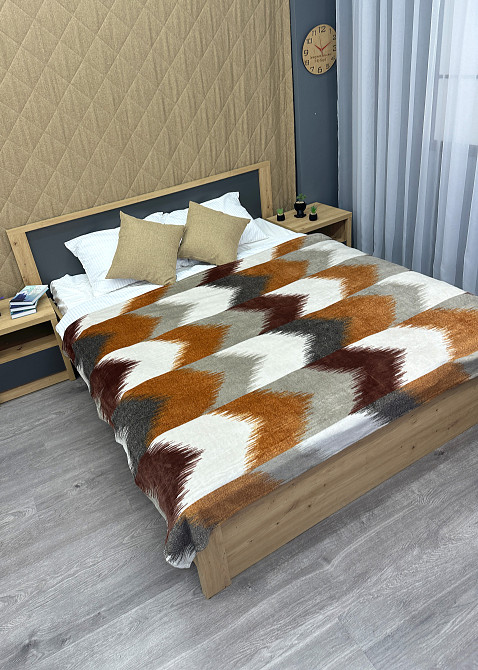 Плед-покрывало Decorator WellSoft ETHNIC MODERN 200х220 см Разноцветный (87-292) Киев - изображение 3
